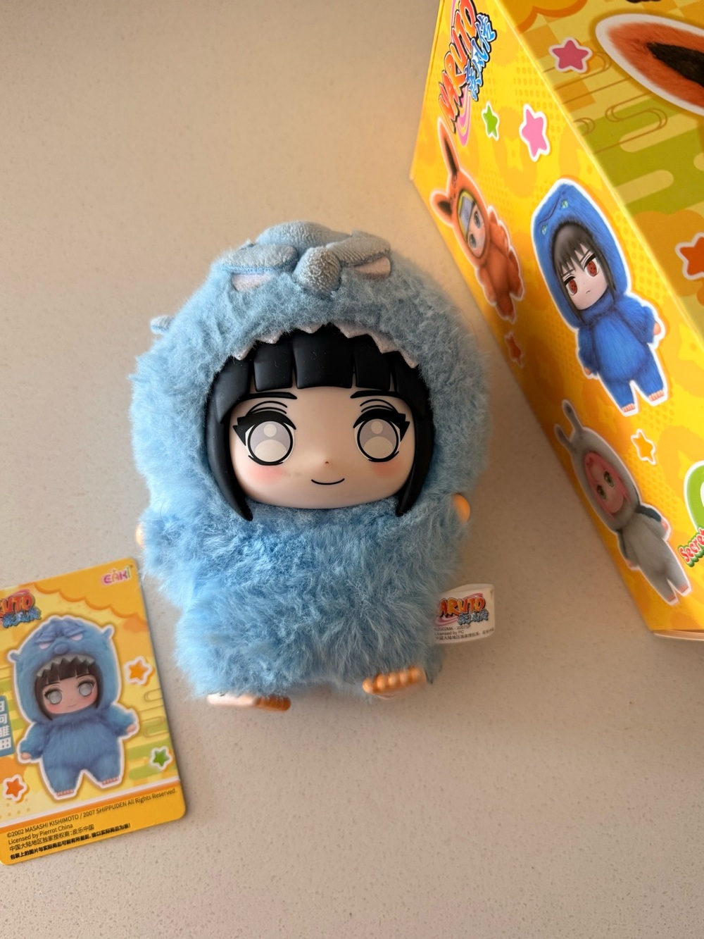 EAKI x Naruto shippuden beast party series plush keychain- Hinata